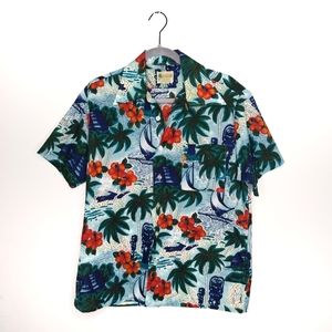 Vintage Hawaiian shirt size M